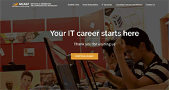 Desktop Screenshot of ict.mcast.edu.mt